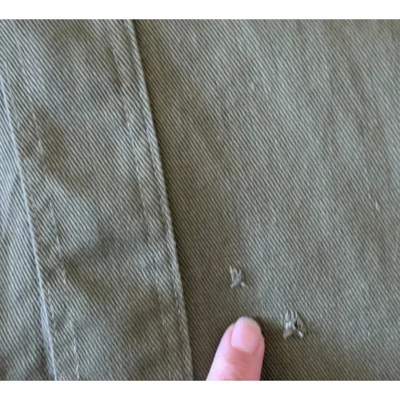 Vintage Boy Scouts of America Green Button Down Shirt Size 14 Sanforized Alabama - Picture 7 of 11